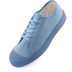Buty Nax Zareca dla kobiet 39 - Eleganckie skórzane trampki. Fioletowe trampki i tenisówki damskie ZWL, bez wzorów, bez zapięcia. Za 157.99 zł.