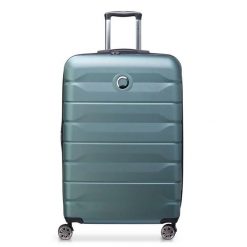 Delsey Air Amour duża zielona walizka na kółkach 77 cm. Zielone walizki męskie DELSEY PARIS, bez wzorów, duże. Za 1,045.20 zł.