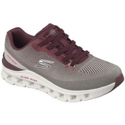 Buty sportowe męskie Skechers Glide step Pro waverra. Szare buty sportowe męskie Skechers, bez wzorów, bez zapięcia, na fitness i siłownię. Za 390.00 zł.