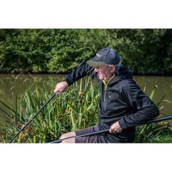 Bluza Męska Wędkarska Matrix All Weather Hoodie. Czarne bluzy męskie FISH MATRIX, m, bez wzorów, bez kaptura. Za 314.99 zł.