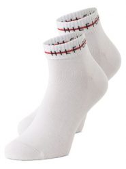 Tommy Hilfiger Skarpety pakowane po 2 szt. Mężczyźni Bawełna biały, 43-46. Białe skarpety męskie Tommy Hilfiger, bez wzorów, z bawełny. Za 59.95 zł.