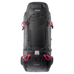 Turystyczny Plecak trekkingowy HI-TEC STONE 65L - FT220.11. Czarne plecaki damskie Hi-tec, bez wzorów, sportowe. Za 417.00 zł.