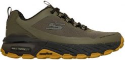 Buty trekkingowe męskie Skechers Max Protect - Promote Track (237669-OLV) 44. Trekkingi męskie Skechers, bez zapięcia. Za 365.40 zł.