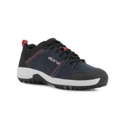 Buty turystyczne męskie Alpina Opal. Niebieskie buty zimowe męskie Alpina, bez wzorów, bez obcasa, bez zapięcia. Za 199.99 zł.