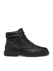Geox Trapery U0Gp U46HBG 00045 C9999 Czarny. Czarne buty zimowe męskie Geox, bez wzorów, ze skóry, bez obcasa, bez zapięcia. Za 659.99 zł.