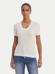 Fracomina Sweter FR26ST7031K547R9 Écru Regular Fit. Swetry nierozpinane damskie Fracomina, xl, bez wzorów, bez kołnierzyka, bez ramiączek. Za 459.99 zł.