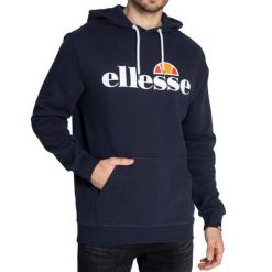 Męska Bluza Z Kapturem Gottero Overhead. Niebieskie bluzy męskie Ellesse, m, bez wzorów, bez ramiączek, z kapturem. Za 319.99 zł.