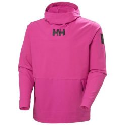 Bluza z kapturem Helly Hansen Ullr D Shield 2.0. Czerwone bluzy męskie Helly Hansen, na zimę, bez wzorów, sportowe, bez ramiączek, z kapturem. Za 766.00 zł.