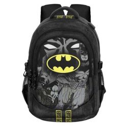 Plecak szkolny BATMAN Czarny. Czarne plecaki męskie batman, bez wzorów, biznesowe. Za 243.25 zł.
