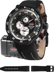 Zegarek Vostok Europe Zegarek męski Vostok Europe YM86-620C635 czarny. Czarne zegarki męskie Vostok Europe, bez wzorów. Za 3,910.00 zł.