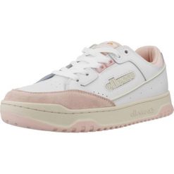 Buty ELLESSE LS987 CUPSOLE Rose. Czerwone obuwie trekkingowe damskie Ellesse, ze skóry, bez zapięcia. Za 499.40 zł.