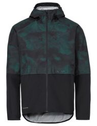 Kurtka Hardshell M Loamer Rain Jacket. Zielone kurtki sportowe męskie Vaude, l, bez wzorów, z hardshellu, bez kaptura, rowerowe. Za 638.85 zł.