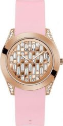 Zegarek Guess Zegarek damski Guess GW0109L2 CYRKONIE różowy. Czerwone zegarki damskie Guess. Za 573.00 zł.
