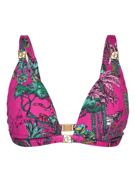 Chantelle Góra od bikini Sauvage C17UQF Różowy. Czerwone bikini Chantelle, bez wzorów, z syntetyku. Za 329.99 zł.