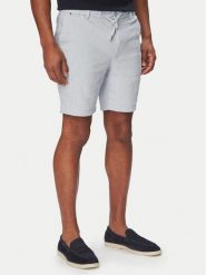 BOSS Szorty materiałowe Kane1 50557537 Niebieski jasny Regular Fit. Niebieskie szorty męskie Boss, bez wzorów, ze lnu. Za 629.99 zł.