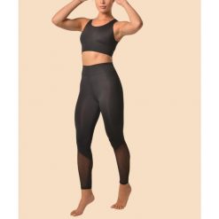 Legginsy deportivo comprensivo Chiara. Czarne legginsy damskie ANAISSA, bez wzorów, z elastanu. W wyprzedaży za 200.00 zł.