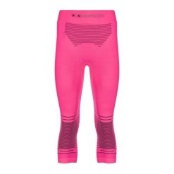 Legginsy termoaktywne damskie 3/4 X-Bionic Energizer 4.0 Pink. Czerwone bielizna sportowa damska X BIONIC, bez wzorów. Za 489.99 zł.