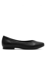 Lasocki Baleriny EST-RUMBA-02 Czarny. Czarne balerinki damskie Lasocki, bez wzorów, ze skóry, bez obcasa, bez zapięcia. Za 149.99 zł.
