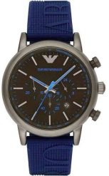 Zegarek Emporio Armani Emporio Armani Luigi AR11023 Zegarek męski 48 mm. Zegarki męskie Emporio Armani, bez wzorów. Za 427.99 zł.