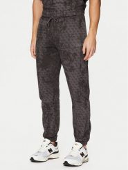 Guess Spodnie dresowe Z5RB14 K9YI1 Szary Regular Fit. Szare spodnie sportowe męskie Guess, m, z aplikacjami, z bawełny. Za 299.99 zł.