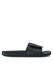 Quiksilver Klapki AQYL101038 Czarny. Czarne buty sportowe męskie Quiksilver, bez wzorów, z tworzywa sztucznego, bez zapięcia. Za 129.99 zł.
