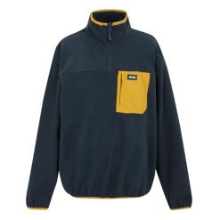 Polarowy Top Męski Suwak Do Połowy Frankie. Niebieskie bluzy męskie Regatta, na zimę, m, bez wzorów, z polaru, sportowe, bez ramiączek, bez kaptura. Za 77.99 zł.