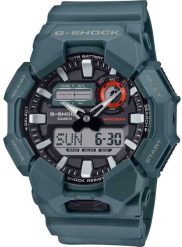 Zegarek sportowy Casio G-Shock Zegarek męski 55 mm (GA-010-2A). Zegarki męskie Casio, bez wzorów. Za 520.99 zł.