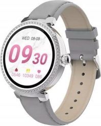 Smartwatch Denver SWC-342GR Zielony Szary (SWC-342GR). Szare zegarki smartwatch Denver, bez wzorów. Za 198.50 zł.