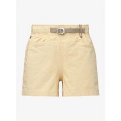 Spodenki wspinaczkowe damskie Black Diamond Ethos Shorts. Czerwone szorty damskie Black Diamond, bez wzorów, sportowe. Za 224.99 zł.