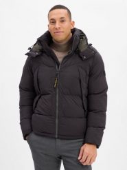 G-Star RAW Pikowana kurtka męska Mężczyźni Sztuczne włókno czarny jednolity, M. Czarne kurtki męskie G-Star Raw, m, bez wzorów, z włókna, retro, bez kaptura. Za 1,149.95 zł.