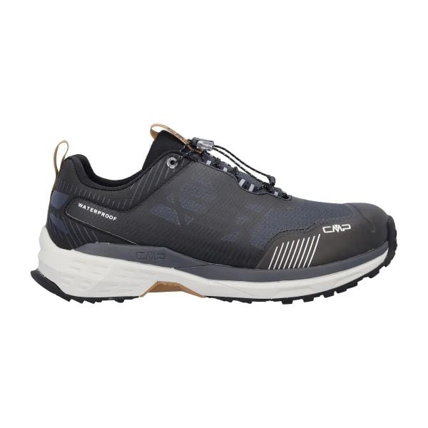 Buty trekkingowe dla mężczyzn CMP Pohlarys Low WP. Szare obuwie trekkingowe damskie CMP, z gumy, bez zapięcia. Za 349.99 zł.