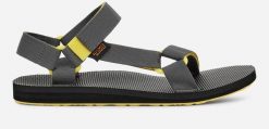 TEVA Sandały męskie M'S Original Universal shock dark shadow 40.5. Szare sandały męskie Teva, bez wzorów, z gumy, klasyczne, bez zapięcia. Za 196.25 zł.