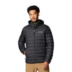 Kurtka puchowa męska Columbia Lake 22 II Down Hooded. Czarne kurtki męskie Columbia, m, bez wzorów, z puchu, bez kaptura. Za 524.99 zł.