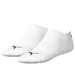 Skarpety dla dorosłych Puma Cushioned Sneaker. Białe skarpetki damskie Puma, bez wzorów. Za 30.68 zł.