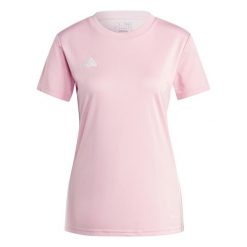 Damska Koszulka adidas Tabela 23. Czerwone bluzki damskie Adidas, xl, bez wzorów, z poliesteru, sportowe, bez kołnierzyka, bez ramiączek. Za 67.99 zł.