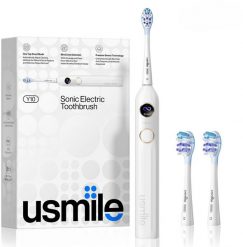 Szczoteczka Usmile Soniczna Y10 White + 2 końcówki. Białe szczoteczki soniczne Usmile. Za 324.35 zł.
