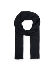 Liu Jo Szal 2A6001 T0300 Czarny. Czarne szaliki damskie Liu Jo, bez wzorów, z wiskozy. Za 249.99 zł.