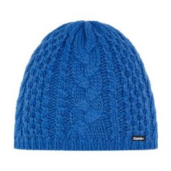 Czapka Eisbar Afra MÜ. Niebieskie czapki damskie Eisbar, bez wzorów, z wełny, sportowe. Za 159.90 zł.