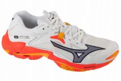 Mizuno Wave Lightning Z8 V1GA240098 białe 44,5. Białe obuwie sportowe damskie Mizuno, bez wzorów, bez zapięcia, mizuno wave. Za 485.64 zł.