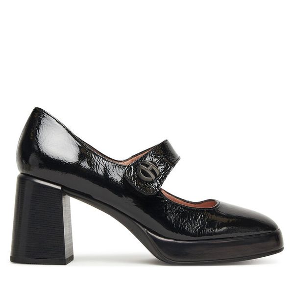 Półbuty Hispanitas. Czarne półbuty damskie Hispanitas, bez wzorów, bez obcasa, na obcasie, bez zapięcia. Za 399.99 zł.