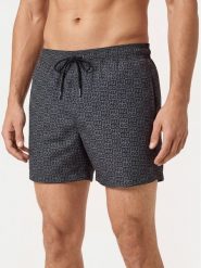 HUGO Szorty kąpielowe Aaron 50556792 Czarny Regular Fit. Czarne kąpielówki męskie Hugo, m, bez wzorów, z syntetyku. Za 305.99 zł.