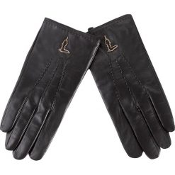 Rękawiczki Damskie TRUSSARDI JEANS - Gloves 57Z00008 K299. Czarne rękawiczki damskie TRUSSARDI JEANS, bez wzorów, z jeansu. W wyprzedaży za 89.00 zł.
