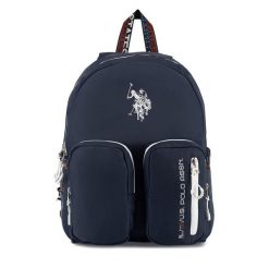Plecak U.S. Polo Assn. Niebieskie plecaki męskie U.S. Polo Assn., bez wzorów, sportowe. Za 185.99 zł.