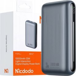 Powerbank Mcdodo MCDODO POWERBANK 10000MAH Z WYŚWIETLACZEM 2X USB USB-C 33W + KABEL USB-C PD. Powerbanki Mcdodo. Za 139.99 zł.