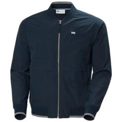Kurtka wodoodporna Helly Hansen Marine. Niebieskie kurtki męskie Helly Hansen, bez wzorów, marine, bez kaptura. Za 657.50 zł.