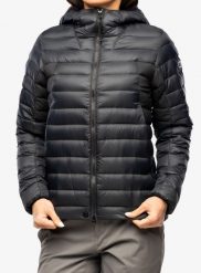 Kurtka puchowa damska Berghaus Seeker MW Down Hoody. Czarne kurtki sportowe damskie Berghaus, na zimę, xl, bez wzorów, z materiału, bez ramiączek, bez kaptura, trekkingowe. Za 852.49 zł.