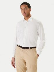 BOSS Koszula P-Liam 50556672 Biały Regular Fit. Białe koszule męskie Boss, m, bez wzorów, z syntetyku, biznesowe, bez kołnierzyka, bez ramiączek. Za 449.99 zł.