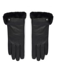 LAUREN RALPH LAUREN Rękawiczki 454911342001 Czarny. Czarne rękawiczki damskie Lauren Ralph Lauren, bez wzorów, z dzianiny. Za 549.99 zł.