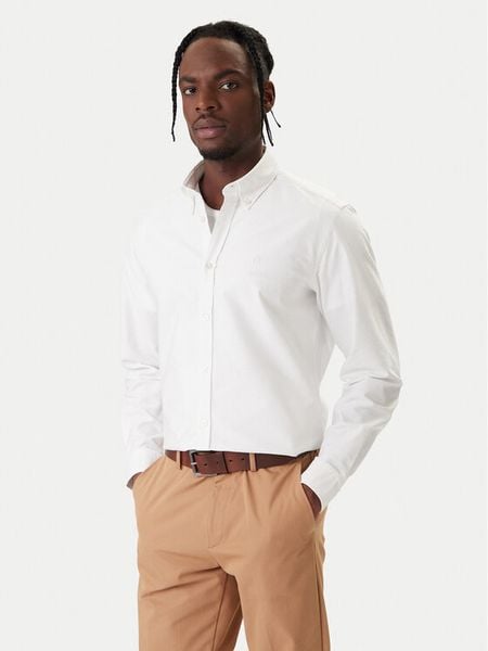 BOSS Koszula H-Liam 50555966 Biały Regular Fit. Białe koszule męskie Boss, m, bez wzorów, z bawełny, bez kołnierzyka, bez ramiączek. Za 324.99 zł.