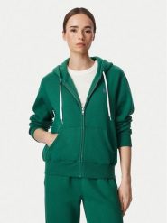 Polo Ralph Lauren Bluza 211971699503 Zielony Regular Fit. Zielone bluzy damskie Polo Ralph Lauren, l, bez wzorów, z bawełny, bez ramiączek, bez kaptura. Za 879.99 zł.